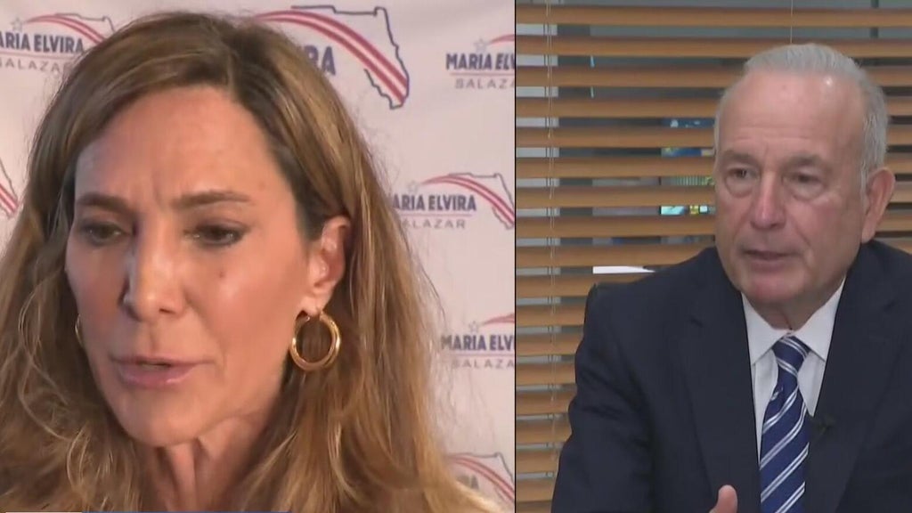 Incumbent Maria Elvira Salazar faces former anchor Eliott Rodriguez for Florida's 27th District race — CBS Miami, Jupiter Community news
