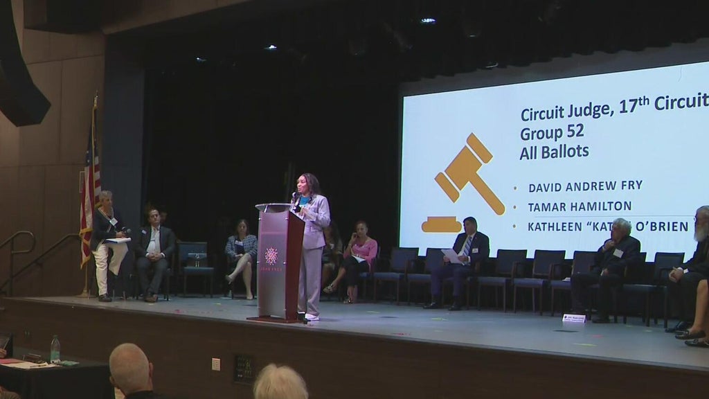 Broward candidates push voters in Pompano Beach ahead of primary elections — CBS Miami, Jupiter Community news