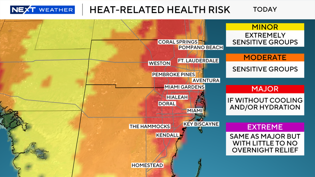 More record-breaking heat possible in South Florida on Friday before rain chances rise this weekend — CBS Miami, Jupiter Health news