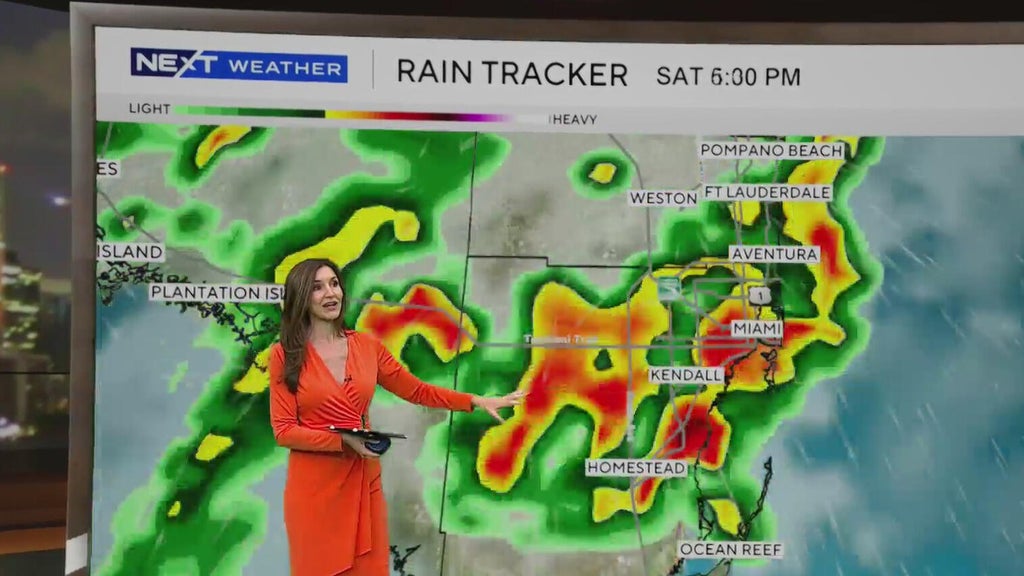 Spotty showers possible in South Florida Thursday before heavy rain, flood threat arrives this weekend — CBS Miami, Jupiter Sports news