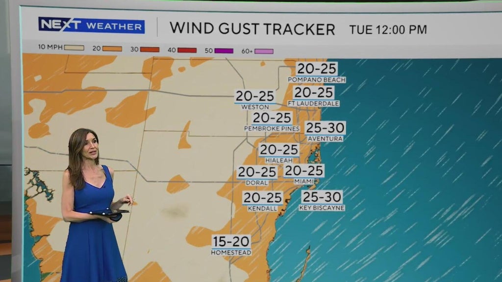 Windy, drier week ahead of taste of fall South Florida style — CBS Miami, Jupiter Community news