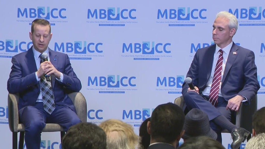 Scott Singer and Jared Moskowitz meet for second congressional forum in Miami Beach — Jupiter Community news