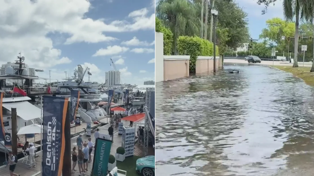 King tide flooding hits fourth day in Fort Lauderdale as boat show opens, snarling traffic — Jupiter Schools news