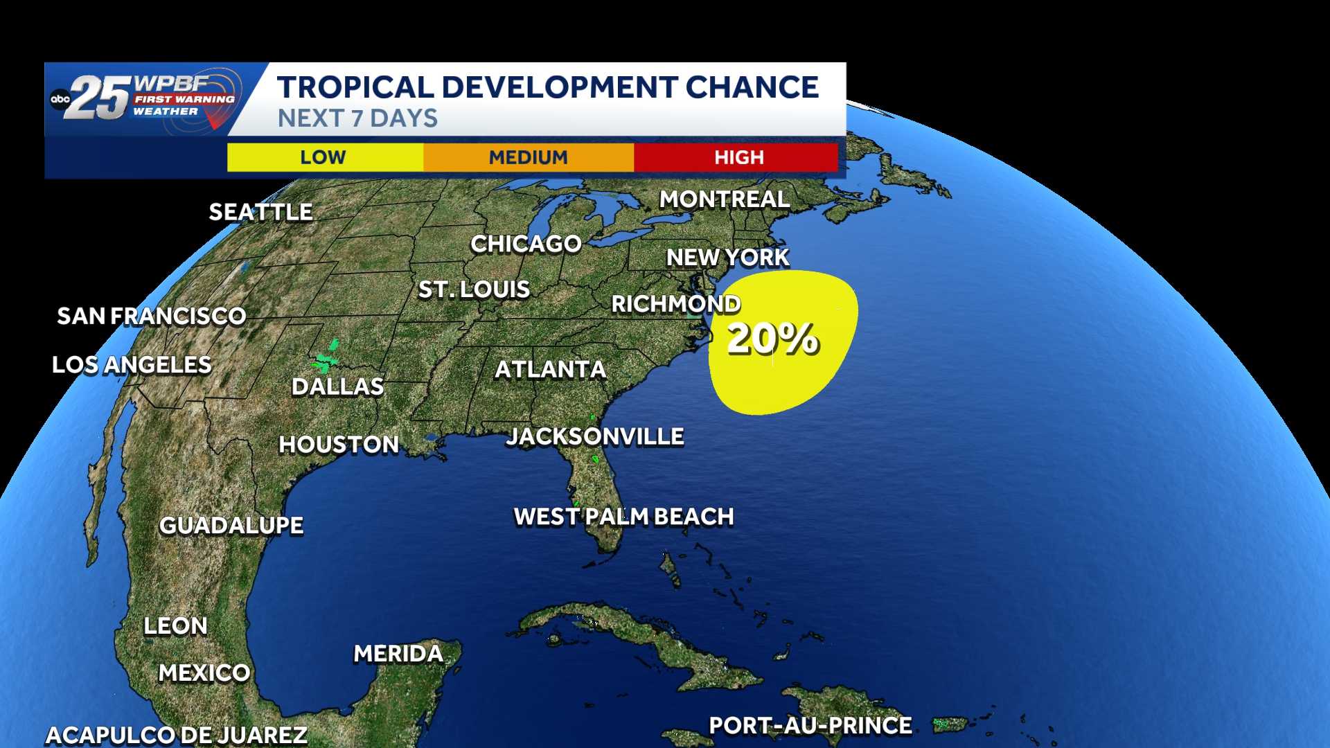 National Hurricane Center tracks possible low-pressure system off Mid-Atlantic coast — WPBF West Palm Beach, Jupiter Community news