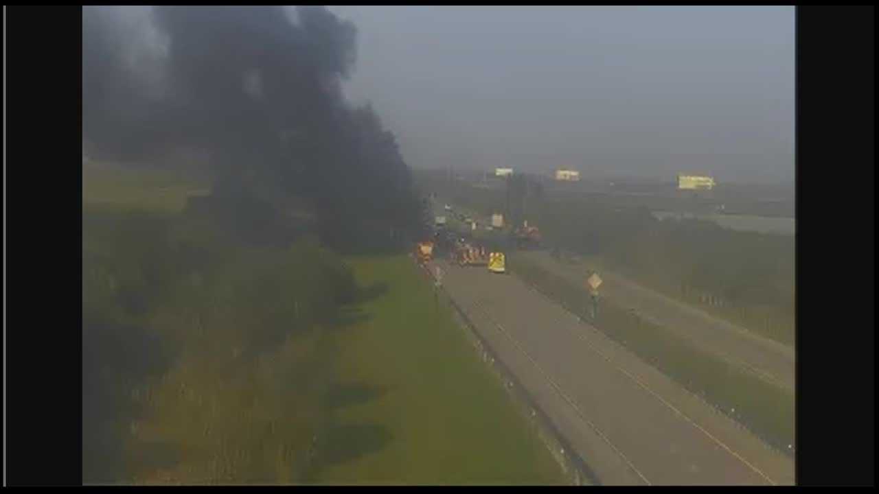 Tractor-trailer fire causing delays on Florida’s Turnpike in St. Lucie County — WPBF West Palm Beach