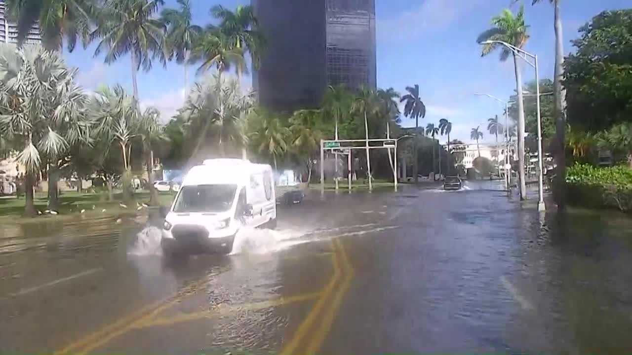 South Florida braces for coastal flooding, rough surf and storms along S. Flagler Drive — WPBF West Palm Beach