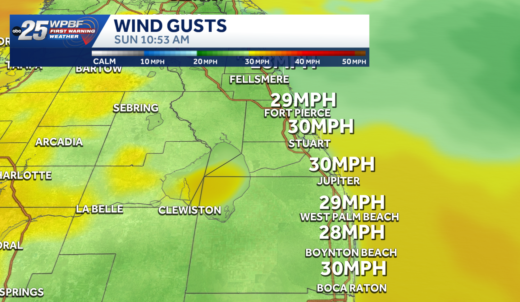 Strong winds, dangerous surf hit Treasure Coast, Palm Beaches — WPBF West Palm Beach, Jupiter Community news