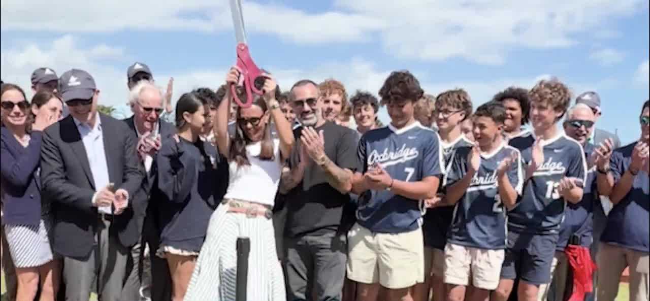 Oxbridge Academy celebrates new baseball stadium with ribbon-cutting ceremony — WPBF Sports Palm Beach, Jupiter Schools news