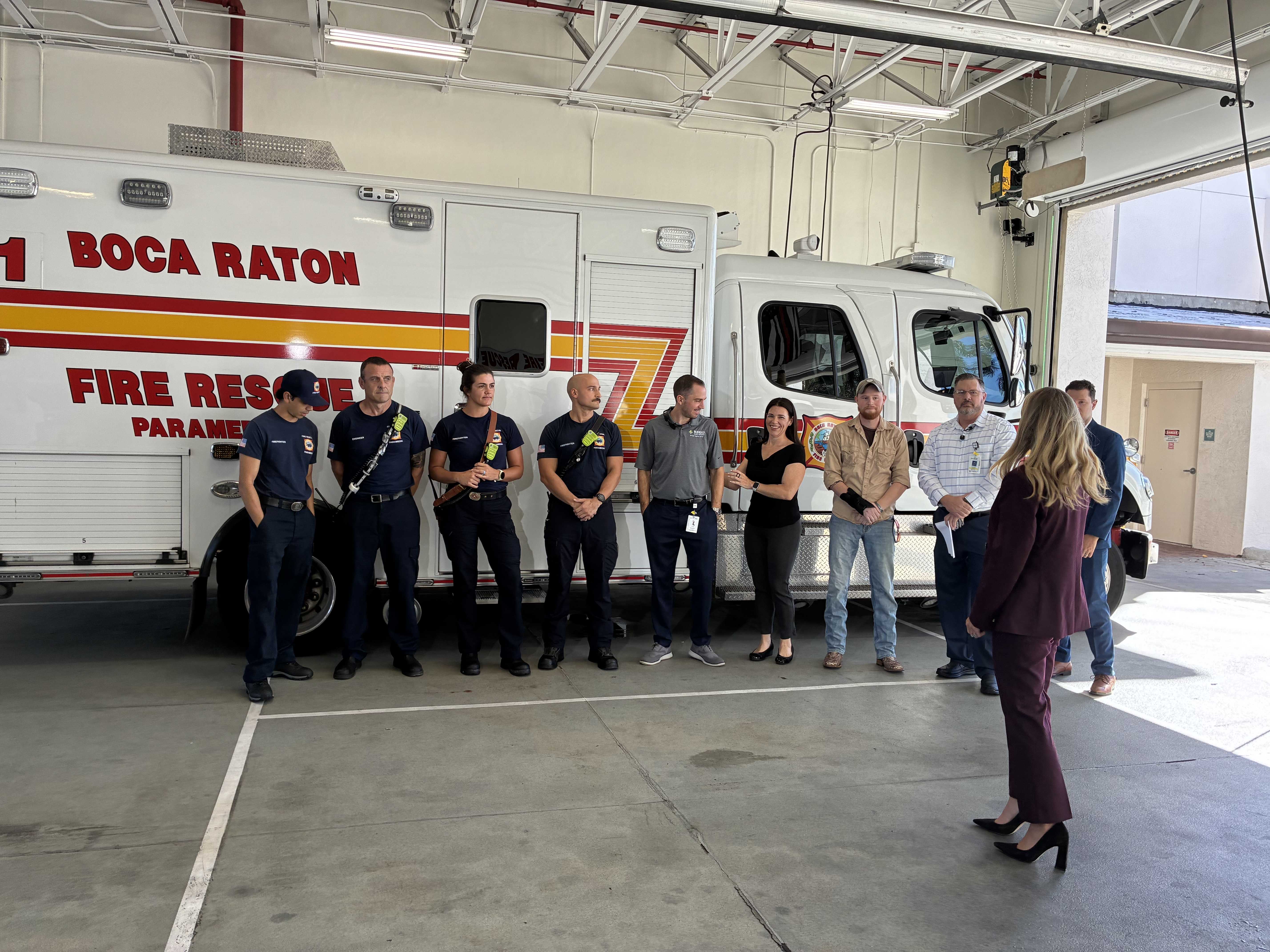 'Oh, they're awesome': Boca Raton paramedics use whole blood to save motorcycle crash victim — WPBF West Palm Beach