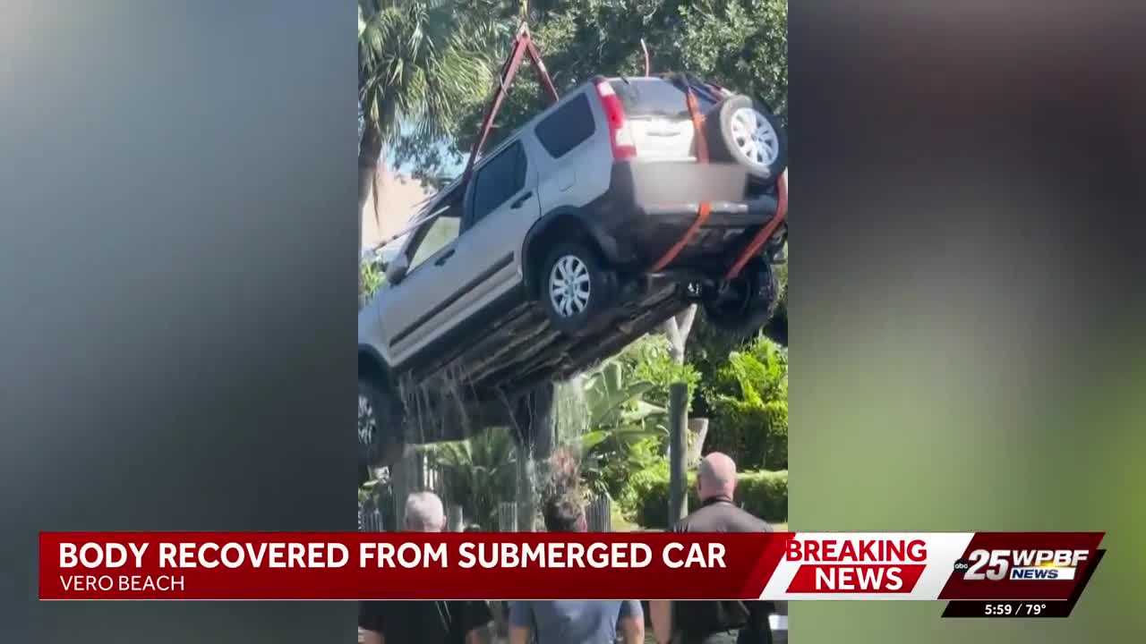 Vero Beach man found dead in car pulled from Indian River Lagoon — WPBF West Palm Beach, Jupiter Community news