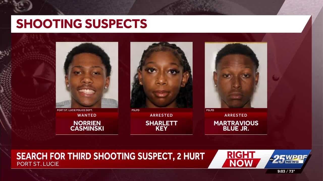 Two arrested, another sought in shooting at St. Lucie West shopping center — WPBF West Palm Beach, Jupiter Business news