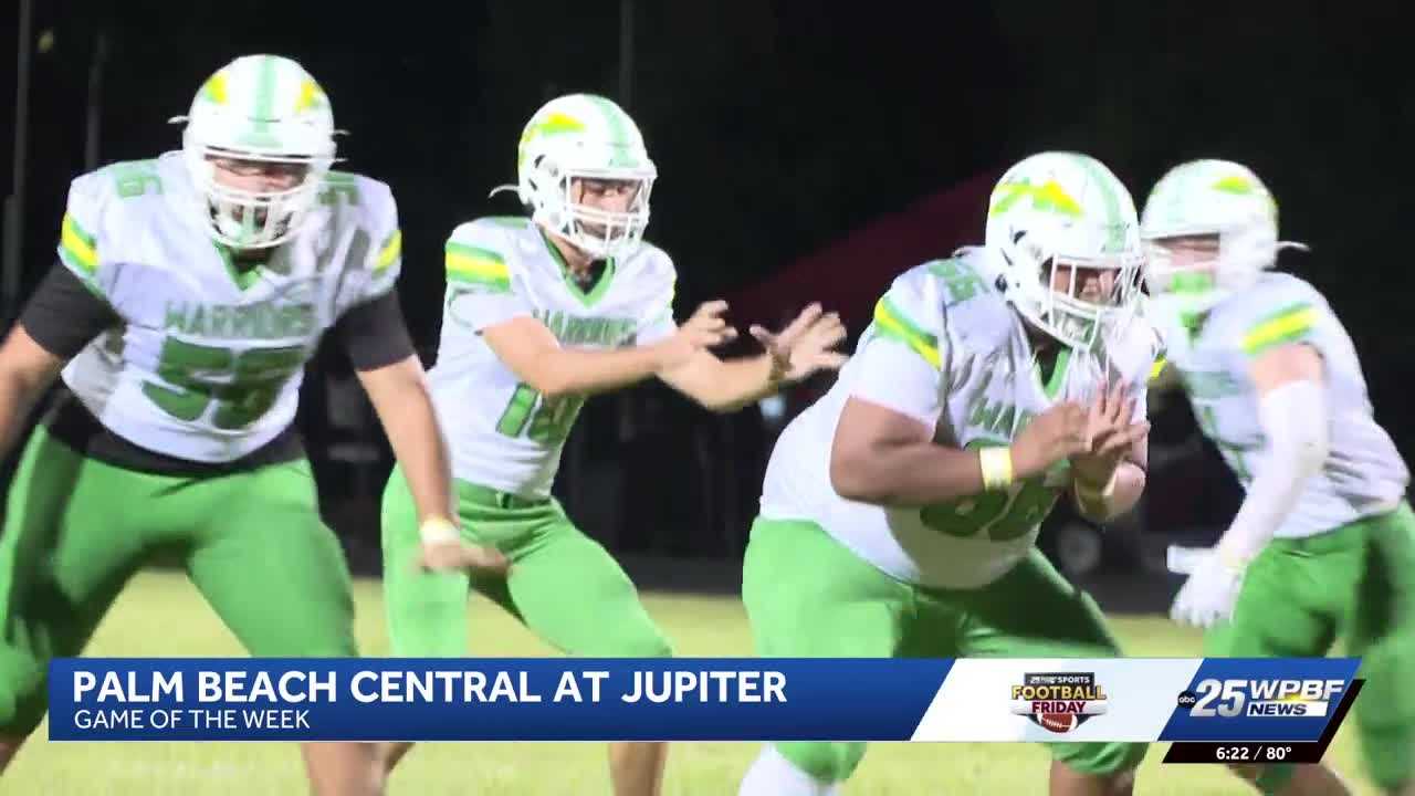 Jupiter and Palm Beach Central compete for district title in pivotal matchup — WPBF Sports Palm Beach, Jupiter Sports news