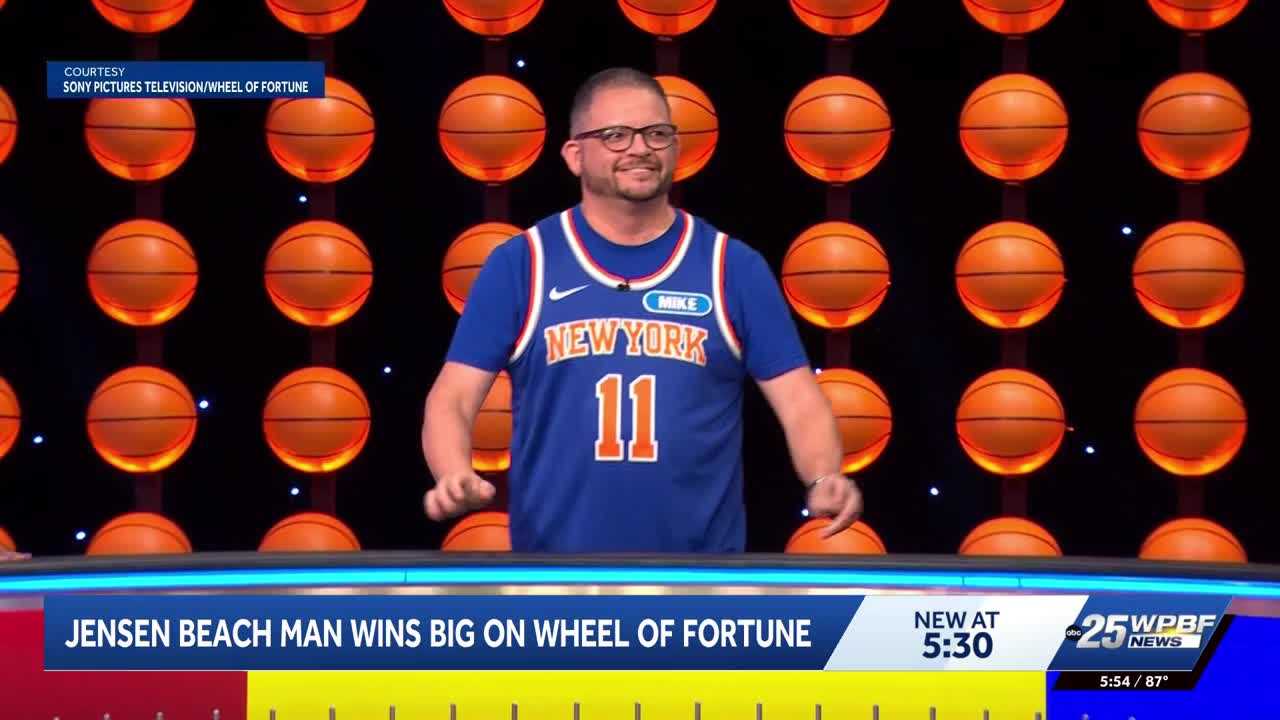 Jensen Beach man Mike Gonzalez wins $70,000 on 'Wheel of Fortune' — WPBF West Palm Beach, Jupiter Community news