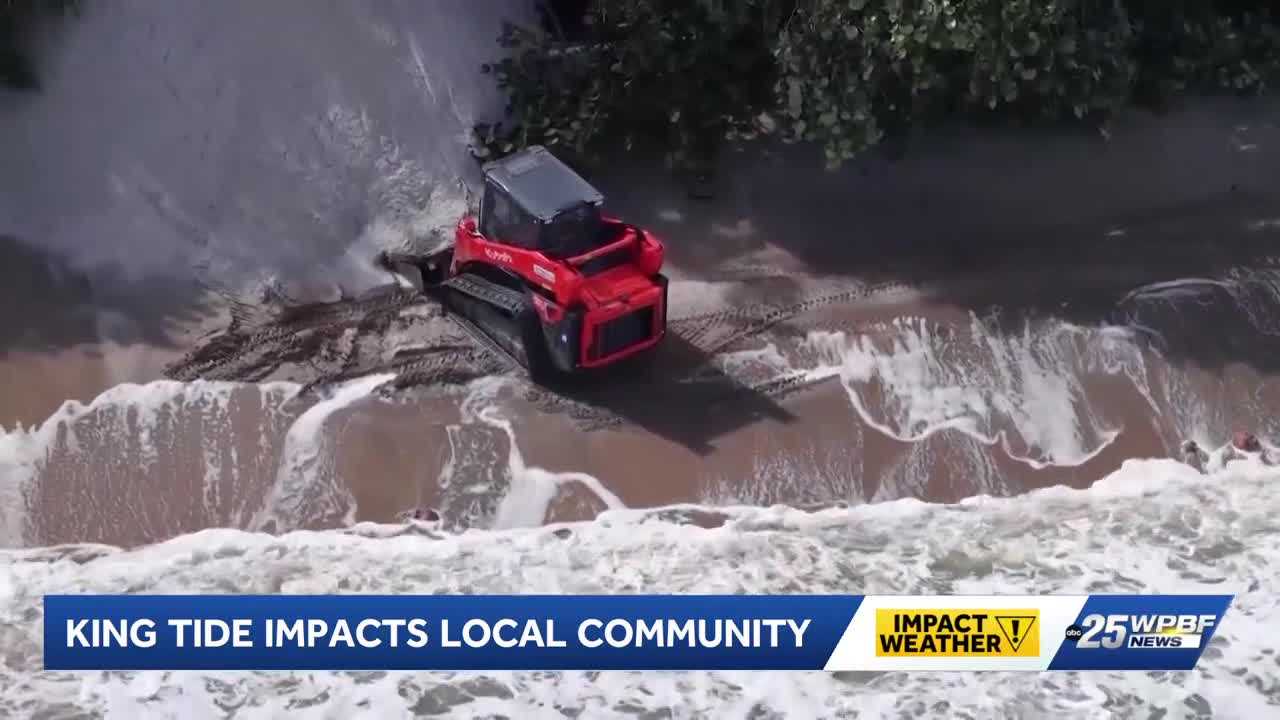 King tide flooding and erosion impact South Florida — Jupiter Community news