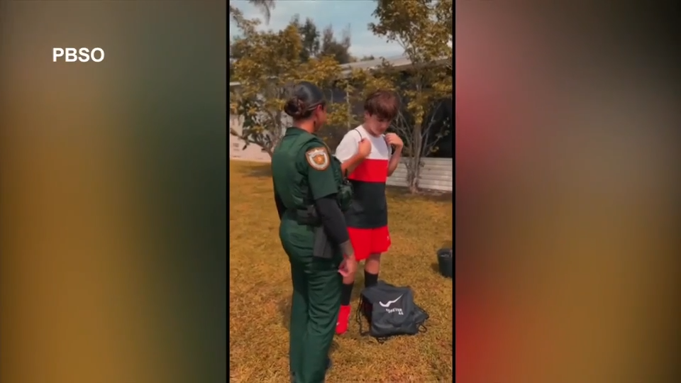 Boynton Beach teen recovering from lightning strike reunites with rescuers who saved his life — WSVN 7 Local News